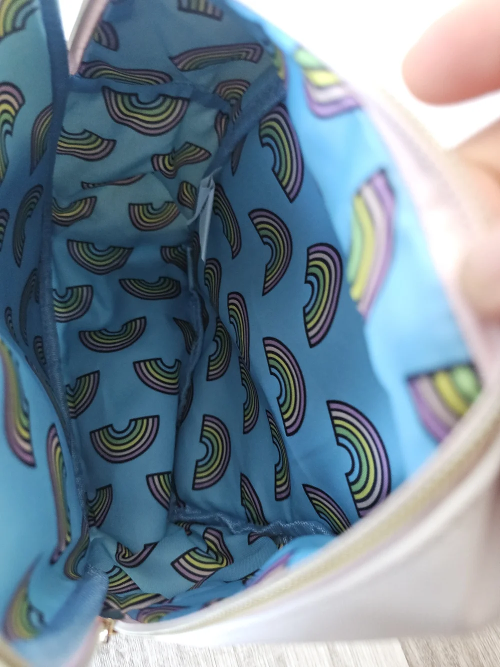 NWT Sanrio Cinnamoroll & Hello Kitty Rainbow Mini Backpack